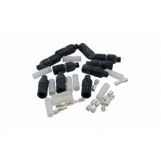 CONNECTOR KIT, MALE, RIBBED SHELL