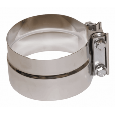 EXHAUST CLAMP, STAINLESS STEEL 5"