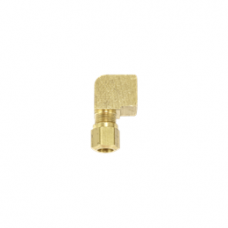 90 DEGREE FEMALE ELBOW BRASS COMPRESSION FITTING