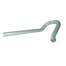EXHAUST PIPE W/ DOUBLE FLANGE