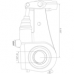 SLACK ADJUSTER, AUTOMATIC, 6", MERITOR STYLE