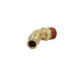 45 DEGREE MALE SWIVEL ELBOW BRASS PTC FITTING