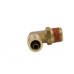 90 DEGREE MALE SWIVEL ELBOW BRASS PTC FITTING