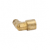 90 DEGREE FEMALE ELBOW BRASS PTC FITTING