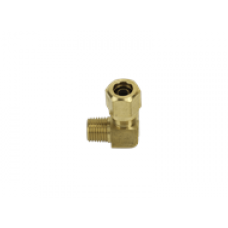 90 DEGREE MALE ELBOW CONNECTOR BRASS COMPRESSION FITTING