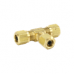 FULL UNION TEE BRASS COMPRESSION FITTING