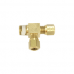 MALE RUN TEE BRASS COMPRESSION FITTING