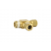 MALE RUN TEE BRASS COMPRESSION FITTING