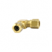 90 DEGREE UNION ELBOW BRASS COMPRESSION FITTING