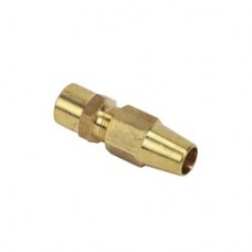 STRAIGHT FEMALE CONNECTOR BRASS COMPRESSION FITTING