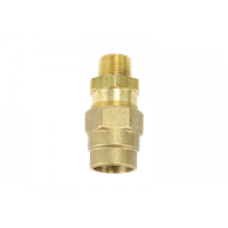 STRAIGHT MALE BRASS REUSABLE FITTINGS