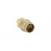 STRAIGHT MALE BRASS REUSABLE FITTINGS