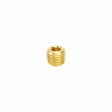 BRASS HEX COUNTERSUNK PLUG